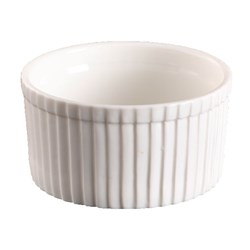 Basics Souffle Dish White 85mm Essentials Collection