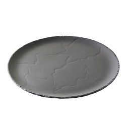 Basalt Round Plate Black 320mm Revol