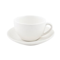 Bevande Intorno Cappuccino Saucer 140Mm Bianco Whit(6/36)