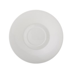 Milano Tea/ Cappuccino Saucer White 160mm