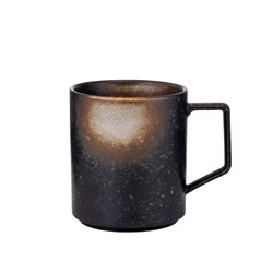 Tierra Brown Straight Mug 380ml Brew
