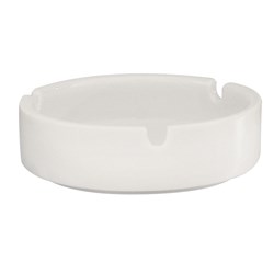 Ashtray 100Mm White Stack China (12)