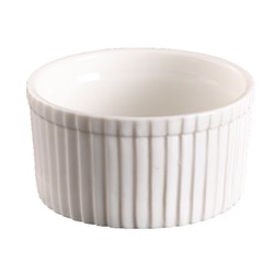 Basics Souffle Dish White 65mm Essentials Collection