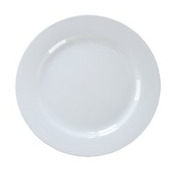 Echelon Wide Rim Plate White 305mm Pro.mundi