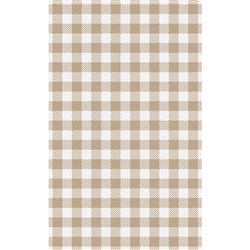 Greaseproof Deli Wrap Paper Gingham Coffee 310mm Moda