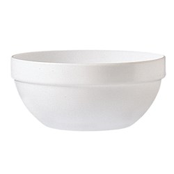 Hoteliere Stack Bowl 120mm White Tempered Arcoroc
