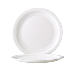 Hoteliere Narrow Rim Plate White 155mm Tempered Arcoroc