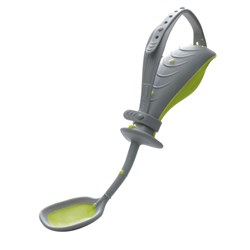 Saint Romain Ergonomic Spoon Grey/ Green
