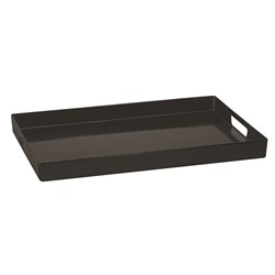 1186018 - Serving Tray Melamine Small Black