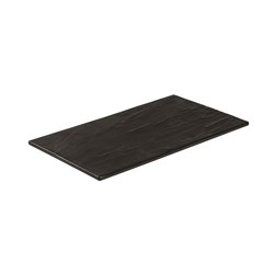 Taroko Melamine Rectangle Platter Black 375mm Ryner
