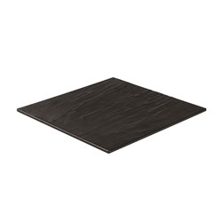 Taroko Melamine Square Platter Black 360mm Ryner