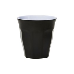 Classic Tumbler Melamine Black 260ml Barel