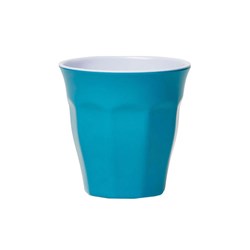 Classic Tumbler Melamine Cyan 260ml Barel