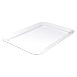 Melamine Platter White Wide Rim 450mm Ryner