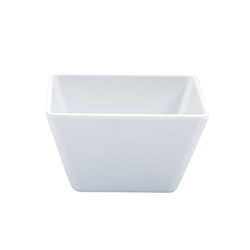 Melamine Bowl Square White 89mm Ryner