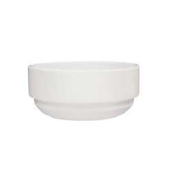 Basics Stackable Soup Bowl White 115mm Essentials Collection