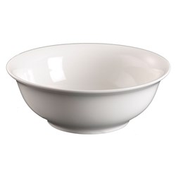 Basics Salad Bowl White 230mm Essentials Collection