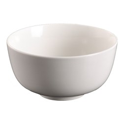 Basics Rice Bowl White 102mm Essentials Collection