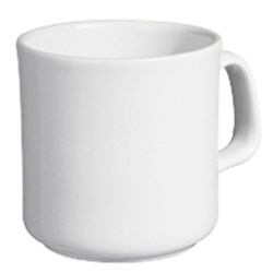 Basics Short Can Mug White 300ml Essentials Collection