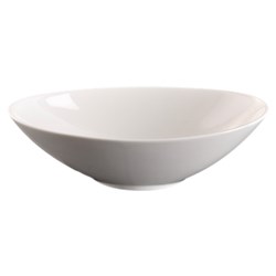 Basics Oval Bowl White 250mm Essentials Collection