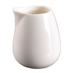 Basics Milk Jug White 50ml Essentials Collection