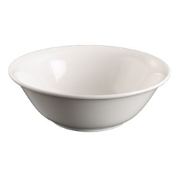 Basics Salad Bowl White 203mm Essentials Collection