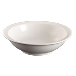 Basics Narrow Rimmed Bowl White 165mm Essentials Collection