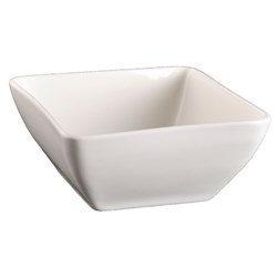 Basics Square Bowl White 165mm Essentials Collection