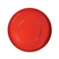 Cafe Latte Saucer Red 176mm