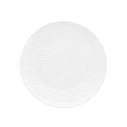 Ripple Coupe Plate White 250mm Ariane