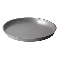 Vintage Round Platter Stainless Steel 350x25mm Moda