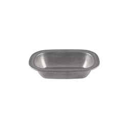 Vintage Serving Dish Stainless Steel 160x120x35mm Moda