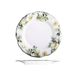Sorrento Round Scallop Plate 250mm ID Fine