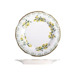 Verona Round Scallop Plate 250mm ID Fine