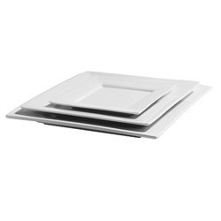 Flinders Square Plate 190Mm Wide Rim (12)