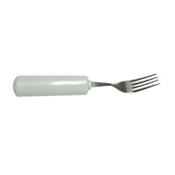 Queens Straight Fork Wht B/Up Standard Rnd Hdl