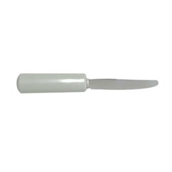 Queens Straight Knife Wht B/Up Standard Rnd Hdl