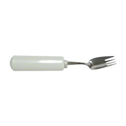 Queens Straight Splayd Fork Wh B/Up Standard Rnd Hdl