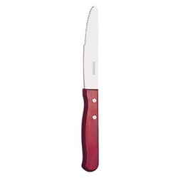 Steak Knife Jumbo Pointed Tip Wood Handle (12)
