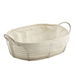 Basket Bread 305X190x105mm Nickle Plated (6)