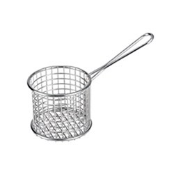 Service Basket Round Stainless Steel 79x93x190mm Athena