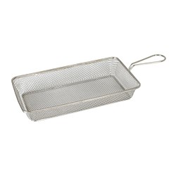 Brooklyn Service Basket Rectangular Stainless Steel 220x120x35mm Moda