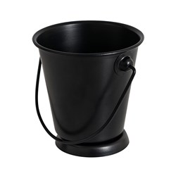 Soho Mini Round Pail Black 90mm Moda