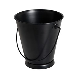 Soho Mini Round Pail Black 120mm Moda