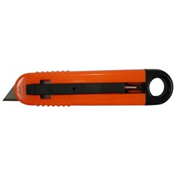 Safety Knife / Cutter Budget Spring Loaded Plastic (60)
