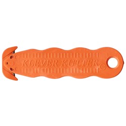 Safety Knife Klever Cutter Orange Plastic Concealed Bl.
