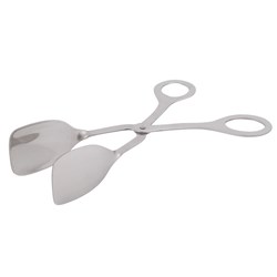 Tongs Scissor Pastry 180Mm S/S Plain (12)