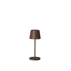 Alice Micro LED Cordless Lamp Corten 76x200mm Lampa