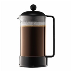 Kenya Coffee Plunger 8 Cup 1Lt Blk (6)