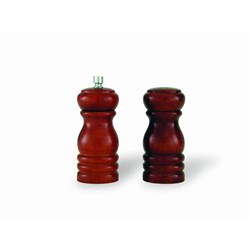 Pepper Mill & Salt Shaker 150Mm Dark Wood